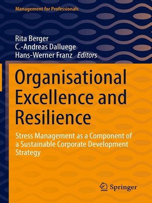cover image of Organisational Excellence and Resilience